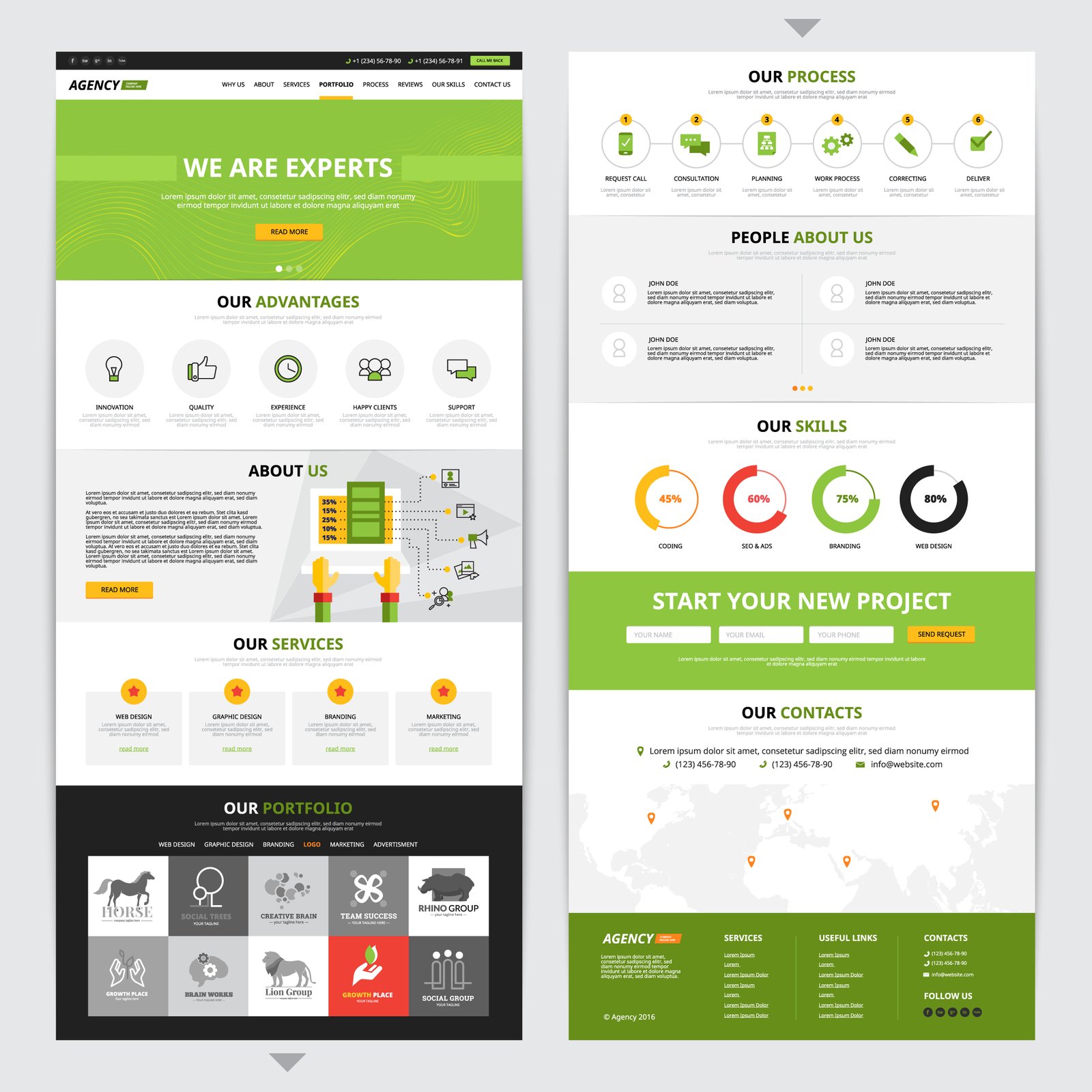 Creative Agency Website Design